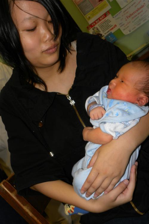 Indocumentada china da a luz en Reynosa