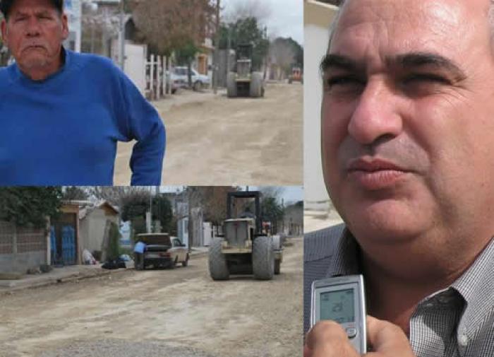 Le gritan al alcalde Benet: “muchas gracias por tanta obra…”