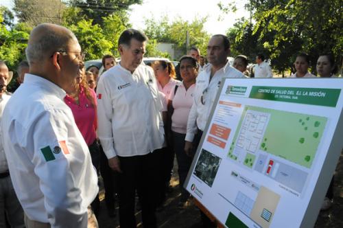 Inician obras para la conclusión del Centro de Salud del Ejido La Misión