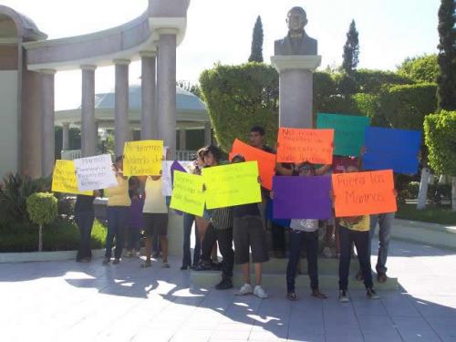 Protestas contra militares en Valle Hermoso