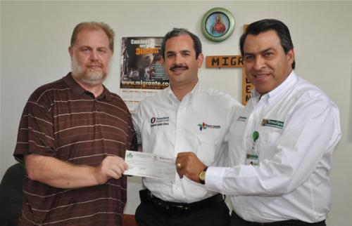 Entrega Gobierno del Estado donativo a Casa del Migrante de Nuevo Laredo