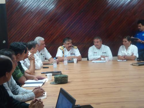 Coordinan acciones para salvaguardar a familias de Altamira