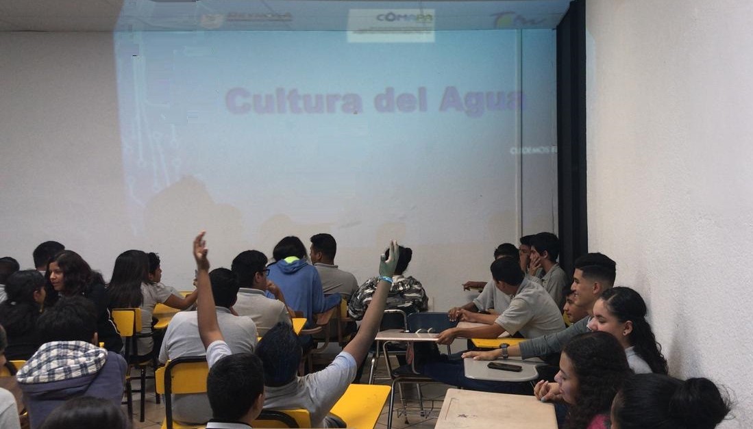 Alumnos, promotores de la cultura del agua