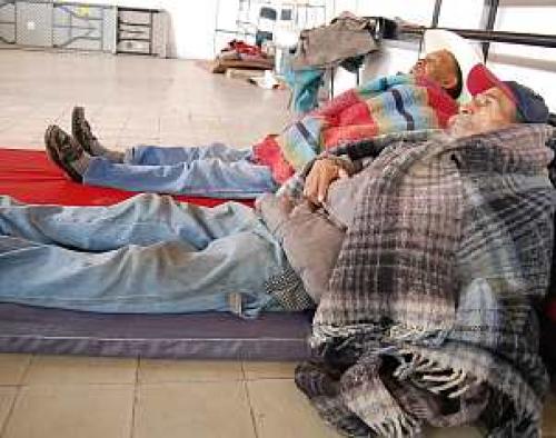 Poca demanda en el albergue de PC, a pesar del frío