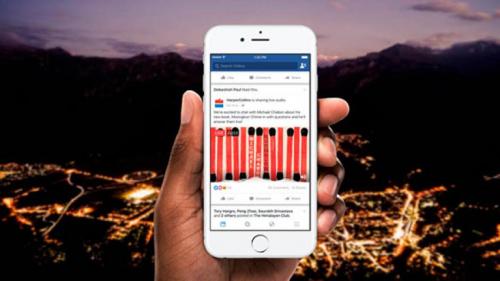 Facebook lanza nueva función para transmitir audio en vivo