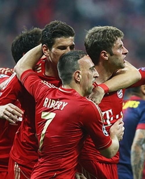 Bayern Munich humilló a el Barcelona 4-0