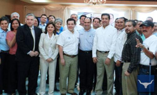 Empresarios de Matamoros Tamaulipas se reúnen con Cabeza de Vaca