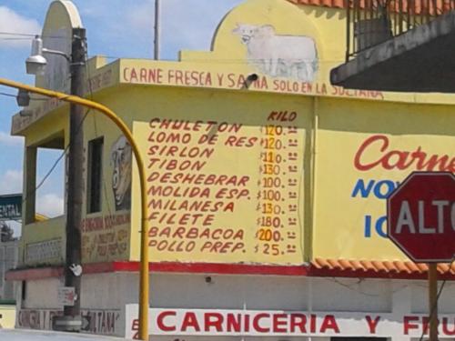 Carne cara y de dudosa calidad en Reynosa