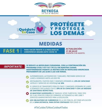 Difunde Municipio medidas para contener COVID-19