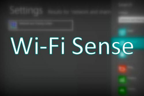 Wi-Fi Sense, la nueva aplicación de Windows 10