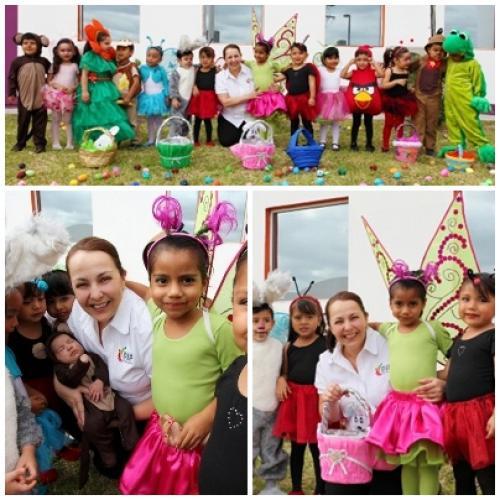 Niños del CAIC celebran la llegada de la Primavera