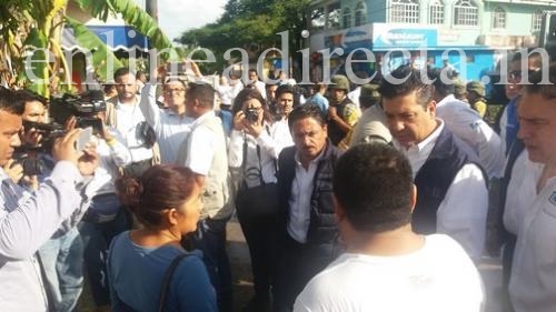 Supervisa Gobernador de Tamaulipas zonas inundadas de Madero