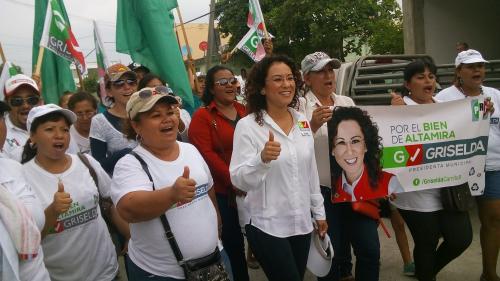 “Estoy lista para el debatir con los demás aspirantes”: Griselda Carrillo.