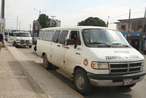 Obligatorio para concesionarios del transporte escolar contar con seguro contra accidentes