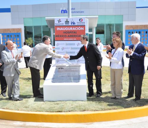 Tras grandes esfuerzos, inauguran Hospital México Americano