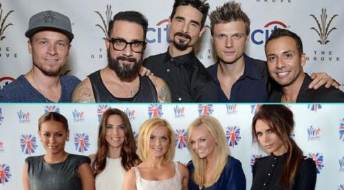 Negocian gira las Spice y los Backstreet Boys