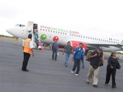 Reynosa recupera pasajeros de vía área