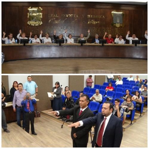 Condonará Municipio recargos del predial y toman protesta directores de Obras y Transparencia