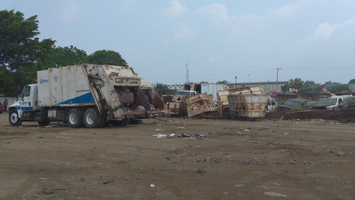 Avanza instalación de trituradora de llantas en Altamira