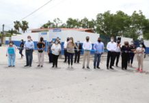 Inauguró Alcaldesa barda perimetral de jardín de niños
