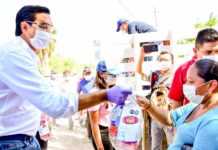 Voluntariado DIF Reynosa al pendiente de las familias de la Colonia La Presa