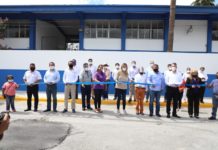 Mejora barda perimetral seguridad en COBAT Gumersindo Guerrero G.