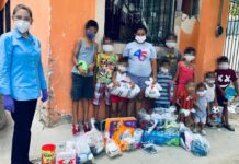 Visita DIF Reynosa a familias