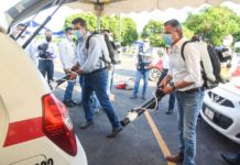 Cabeza de Vaca y Chucho Nader Realizan Operativo de Sanitización