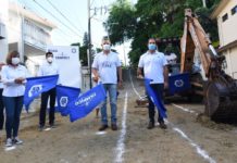 Más Obras de Pavimentación pone en Marcha Chucho Nader en Tampico