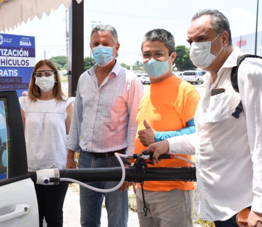 Fortalece Chucho Nader Estaciones Sanitarias para Reducir Contagios por Covid