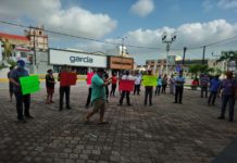 Comerciantes exigen reapertura total del centro de Madero