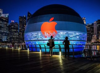 Apple abrirá su primera tienda ‘flotante’ en el mundo: será una bella esfera brillante