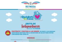 Celebra el Grito en casa, no en la plaza