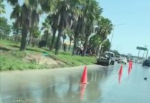 Repara COMAPA fuga provocada por compañía