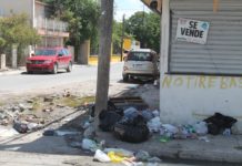 Falta limpieza y recolecta de basura