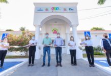 Reinauguran Chucho y Aida el Centro de Rehabilitación Integral de Tampico