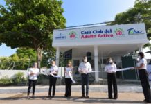 Inauguran Chucho Nader y Aída Féres de Nader Nueva Casa Club del Adulto Activo
