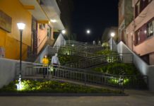 Inaugura Chucho Nader la Nueva Bajada de la Calle Olmos