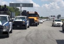 Realizan operativo en Matamoros para revisar unidades de transporte público que operan de manera irregular o utilizan vehículos de procedencia extranjera