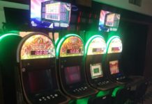Policía Estatal llevó a cabo el aseguramiento de 133 máquinas multijuegos