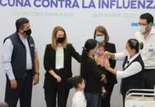 Activa Tamaulipas campaña intensiva de vacunación antiinfluenza