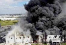Pérdidas totales dejó incendio de empresa maquiladora