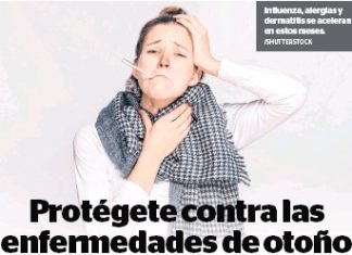 ¡Protégete! Estas son las enfermedades más comunes de otoño