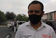 Aplican vacunas de la influenza a maestros con el método de “Drive Thru”
