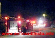 Bomberos acuden a incendio de vivienda en colonia popular