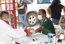 Cubren consultas en brigada médica en Balcones