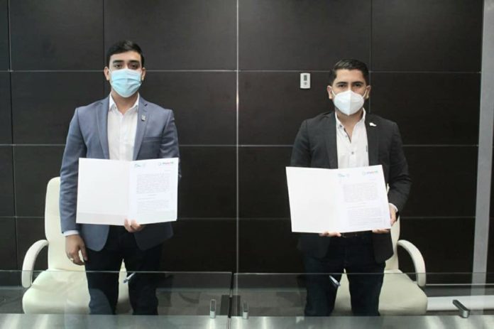 IJU-049-2020.-J_venes Tamaulipas e Imjuve Nuevo Laredo firman convenio de colaboraci_n en beneficio de la juventud