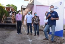 Inicia Chucho Nader Nueva Obra de Pavimentación