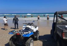 Policía Estatal participó en el rescate de dos hombres