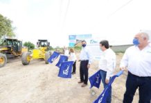 Inicia Gobernador plan de rehabilitación de vialidades en Río Bravo